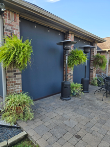 Stores à enroulement occultants unis, motorisés, imperméables et coupe-vent, personnalisés, pour l'extérieur, à forte réutilisation, pour l'Europe et l'Amérique du Nord - Product Image 4