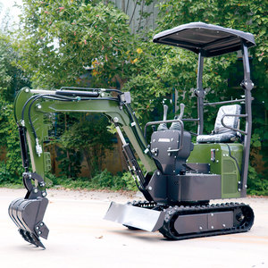 Mini-excavatrice Somate de 1,2 tonne, nouvelle génération, à chenilles, pour usage agricole et domestique, compacte, avec engrenages PLC, haute puissance de creusement - Product Image 2