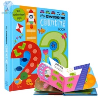 Libros de Aprendizaje del Alfabeto Inglés para Niños, con Impresión de Tinta Ecológica Personalizada