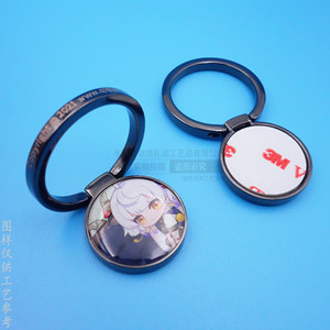 Sailor Moon Anime Round <b>Phone</b> Holder Zinc Alloy <b>Ring</b> Buckle 360 Degree Rotating Finger Stand Clamp Mount - Product Image 4