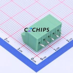 KF250NH-3.5-5P Spring Terminal Block Through hole Component (THT),P=3.5mm Connector 1x5P 3.5mm Green 5P - Product Image 2