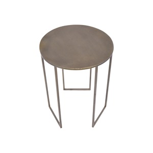 Nordic Style Luxury Modern Metal Side <b>Table</b> Gray Custom Size <b>Small</b> <b>Coffee</b> <b>Table</b> for Interior Furniture - Product Image 4