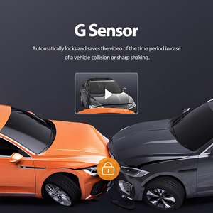 Personalización privada a prueba de agua coche DVR HDR 4K pantalla táctil <span class=keywords><strong>Ultra</strong></span> clara ayuda inversa Wifi G Sensor Dash Cam ADAS características Ford - Product Image 4