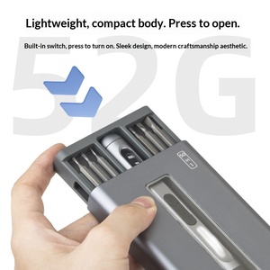 Ensemble de <span class=keywords><strong>tournevis</strong></span> <span class=keywords><strong>électrique</strong></span> de précision multifonctionnel transfrontalier 50-en-1 silencieux, durable, avec batterie au lithium rechargeable 220-240V - Product Image 2