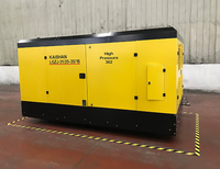 Compresseur d'air à vis à moteur diesel série KSZJ de Kaishan Industry, utilisé pour les plateformes de forage de puits d'eau