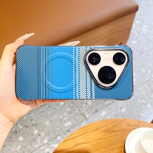 เคสโทรศัพท์แม่เหล็กแบบมีลายคาร์บอนไฟเบอร์ขั้นสูงสำหรับ Huawei Pura90Pro Max Mate80Pro Max Nova14 Ultra ป้องกันการกระแทกแบบไร้ขอบ - Product Image 6