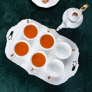 Hot Selling European Style White Luxury Phnom Penh Afternoon <b>Tea</b> Ceramic <b>Coffee</b> <b>Set</b> - Product Image 6