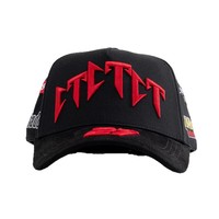 Topi Baseball Bass PVC Beard 6-Panel Adjustable Combed Cotton Empat Musim - Topi Olahraga Bordir Tangan Mewah Modis Sporty