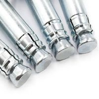Boulon d'expansion super résistant en acier au carbone M10 M12 M14 M16 Grade 4.8 8.8 10.9 12.9 Galvanisé GB/T 22795