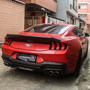 LARIDAS AC Style Wet Carbon Ducktail <strong>Rear</strong> <strong>Spoiler</strong> for Ford Mustang Dark Horse S650 GT with 2-Year Warranty High Fit - Product Image 3
