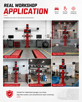 Machine d'alignement 3D automatique de haute qualité pour voitures Baohua