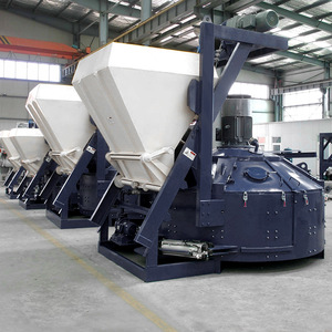 Mezcladora de Concreto Planetaria Eléctrica HAMAC MP1000 de 1000L, Mezcladora de Cemento y Piedra con Capacidad de Descarga de 2m³ - Product Image 6