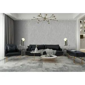 Grey Living Room Sintered Stone Artificial Stone China Armani Light Gray Sintered Stone Slabs