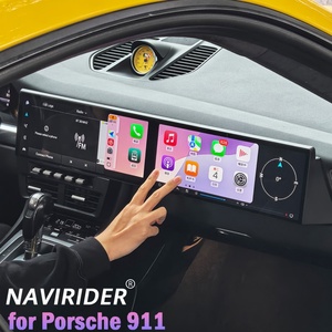 Radio Multimedia para Auto con Pantalla Doble de 12.3 Pulgadas para Porsche Cayman 911 987 Boxster 997 991 2012-2023, Android 15, Navegación GPS, Auto Carplay - Product Image 1