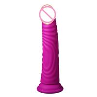 Dildo realista de silicona líquida para mujer, simulación anal con ventosa, correa para lesbianas, consolador curvo 100% impermeable, juguetes sexuales para adultos