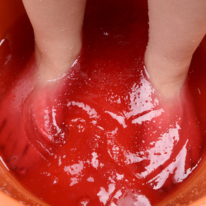 OEM Biểu Tượng Tùy Chỉnh Chăm Sóc Da Chân Bột Massage Thạch Pedicure Pha Lê Rose Lavender Tinh Thể Bùn Thạch Foot Bath Spa - Product Image 4