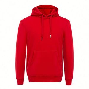ออกแบบเสื้อฮู้ดรุ่นล่าสุด สีแดง สำหรับกิจกรรมกลางแจ้ง อุ่นสบาย พร้อมพิมพ์ลายดิจิทัล ปรับแต่งเสื้อฮู้ดด้วยโลโก้ของคุณ - Product Image 1