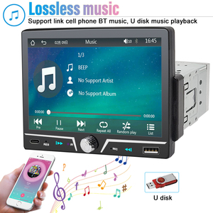 7001cp 7inch duy nhất trục chính trong xe có dây Carplay 1din đài phát thanh xe MP5 Máy nghe nhạc Carplay Android tự động gương liên kết Xe Máy nghe nhạc - Product Image 6