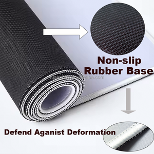 Alfombrilla de escritorio de goma antideslizante blanca grande personalizada para teclado y ratón Alfombrilla de ratón de sublimación de estilo de dibujos animados - Product Image 5