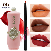 Ensemble de rouge à lèvres mat et de crayon à lèvres, kit de maquillage pour les lèvres imperméable et longue durée pour femmes, sans cruauté