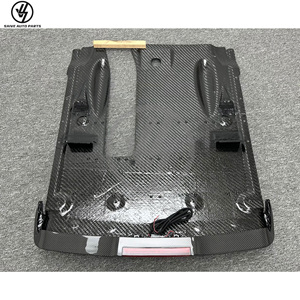 Diffuseur arrière en fibre de carbone style Nismo avec canards et feux stop pour Nissan GTR R35 années 2012-2022 - Product Image 3
