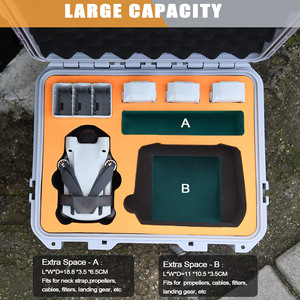 Free sample OEM High Quality Waterproof Portable Storage case <b>Outdoor</b> EVA DJI <b>Drone</b> protection Custom 6 Special Purpose Cases - Product Image 3