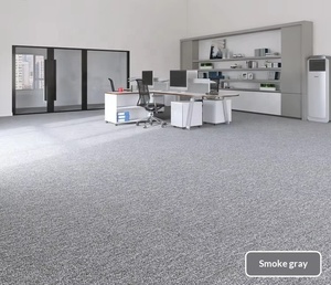 <span class=keywords><strong>Tapis</strong></span> de sol GHT commercial moderne, résistant aux taches, facile d'entretien, à poils ras, tissé à la machine, grande surface, couverture complète, insonorisant, pour bureau - Product Image 1