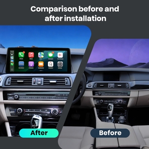 Écran d'affichage de navigation hors ligne multilingue HD 12,6 pouces pour autoradio BMW Série 5 F10 2011-2012 <span class=keywords><strong>CIC</strong></span> - Product Image 3