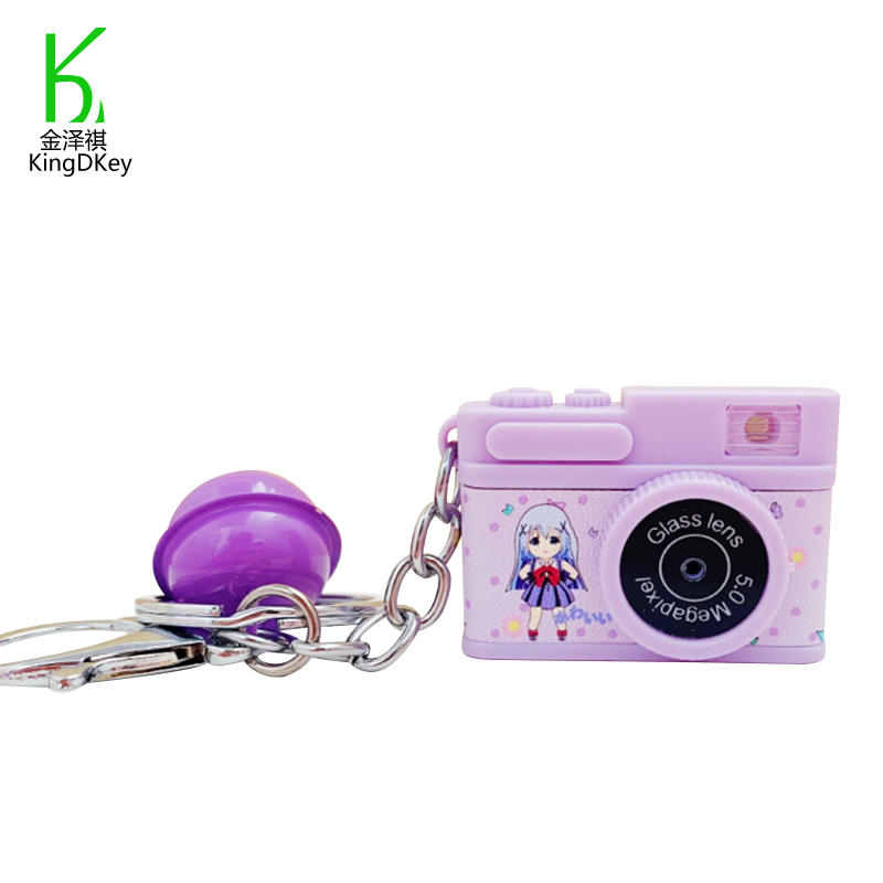 2 Portachiavi Fotocamera Con Suono – Miniatura Decorativa, Regalo Per Bambini E Appassionati Di Foto