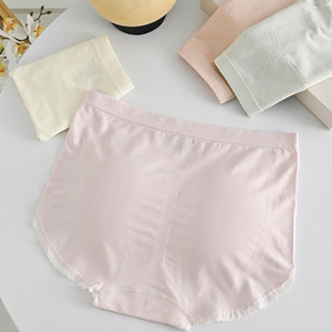<span class=keywords><strong>Slip</strong></span> da Donna <span class=keywords><strong>Senza</strong></span> <span class=keywords><strong>Cuciture</strong></span> all'Ingrosso, in Spandex e Modal, Vita Media, Intimo Traspirante a Copertura Totale, Sensazione Liscia - Product Image 4