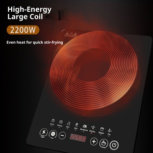 Kompor induksi listrik, Peralatan dapur, kompor induksi Hob inframerah untuk Oven memasak Downdraft rumah - Product Image 3