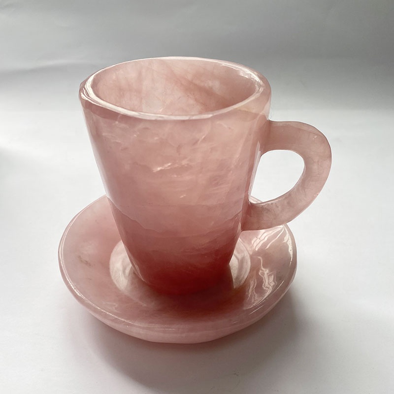 ナチュラルヒーリングジェムストーンクリスタルカップ手彫り