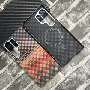 Ốp lưng sợi Aramid cho Samsung S25 Ultra/24/23, bảo vệ toàn thân, phong cách doanh nhân, siêu nhẹ, mới - Product Image 3