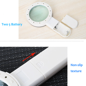 <span class=keywords><strong>Loupe</strong></span> à main LED 10X, <span class=keywords><strong>loupe</strong></span> éclairée pour les personnes âgées, <span class=keywords><strong>lecture</strong></span>, inspection, pièces de monnaie, bijoux, exploration - Product Image 5