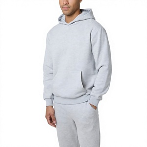 2026OEM Leisurewear Custom Logo Men's Heavyweight 100% Polyester Acid Wash Hooded Oversized Hoodie Tracksuit Custom Print Sweat - Product Image 1