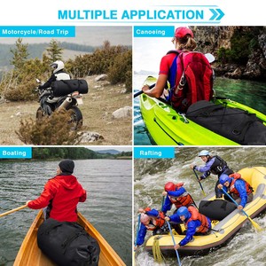 Échantillon gratuit de sacs et étuis de bagages de moto Paire de sacoches arrière de moto à détachement rapide Sacoches de queue de moto - Product Image 3