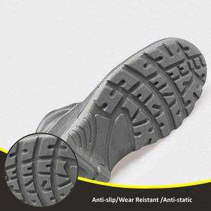 High Quality S3 SRC Slip Resistance Breathable Leather <strong>Waterproof</strong> Steel Toe Mid-Cut Work Safety <strong>Shoes</strong> for Men <strong>Women</strong> - Product Image 3