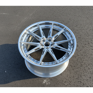 Jantes forgées en deux parties polies VLC Custom Deep Dish 5x120 5x112 5x114.3 de 18, 19, 20, 21, 22 pouces pour BMW M2 <span class=keywords><strong>M3</strong></span> Audi Mercedes - Product Image 1