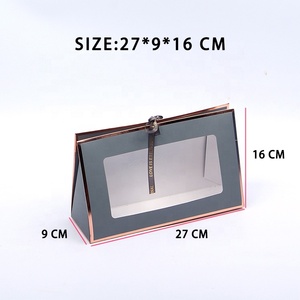 Scatola di Fiori Pieghevole per Finestra, Rosa Bianca a Stelo Singolo, Regalo Floreale Portatile - Product Image 2