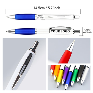 Manufacturer Custom Logo Company Logo Printed Plastic Ballpoint Pen Body Type Promotion Advertising Pen - Product Image 3