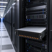 Serveur en rack 2U R750XS, 2x Silver 4310 24 cœurs, 16 Go de RAM, 2 To, 800 W, serveur de centre de données