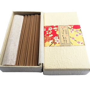 Encens chinois personnalisé en bois de santal, 10.5cm, bâtonnets d'encens, boîte cadeau, arabe - Product Image 1
