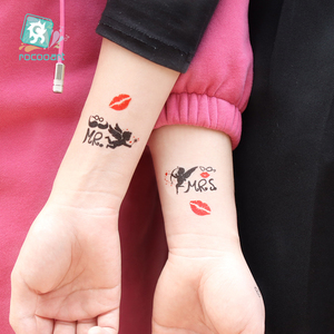 Tatuaggi a cuore di san valentino, tatuaggi temporanei tatuaggi a cuore <span class=keywords><strong>rosso</strong></span> per bambini ragazze ragazzi bomboniere forniture regali scolastici per bambini - Product Image 1
