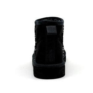 Nuovi stivali da neve invernali alla moda da <span class=keywords><strong>donna</strong></span> personalizzati con <span class=keywords><strong>anelli</strong></span> in pile tagliati per tenere al caldo e scarponi da neve Casual antiscivolo da <span class=keywords><strong>donna</strong></span> - Product Image 2