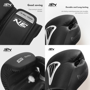 Gants de boxe en gros BN avec logo personnalisé, gants de boxe en cuir pour entraînement, MMA et compétition de kickboxing - Product Image 3