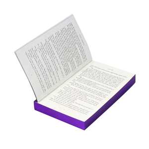 Edición especial de lujo personalizada, bordes de pintura rociados, libro en rústica, servicio de impresión de libros novedosos - Product Image 5