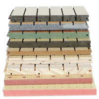 Panneaux acoustiques en bois imperméables de pointe, panneaux insonorisants modernes les plus vendus pour salon, chambre, hôtel, grand stock disponible