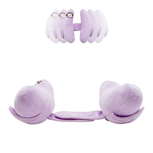 JYM réglable sécurité en forme de banane cou oreiller en peluche bébé tête soutien produit portable - Product Image 2