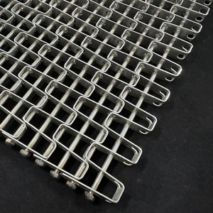 Lebensmittel Bäckerei Metall Edelstahl Waben stahl Mesh Förderband Ketten gürtel - Product Image 4