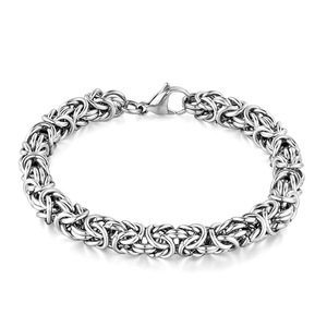 Vintage 7mm di spessore in acciaio inox <span class=keywords><strong>Marina</strong></span> maglia braccialetti mai sbiadire Hip Hop alla moda feste di nozze <span class=keywords><strong>gioielli</strong></span> - Product Image 1